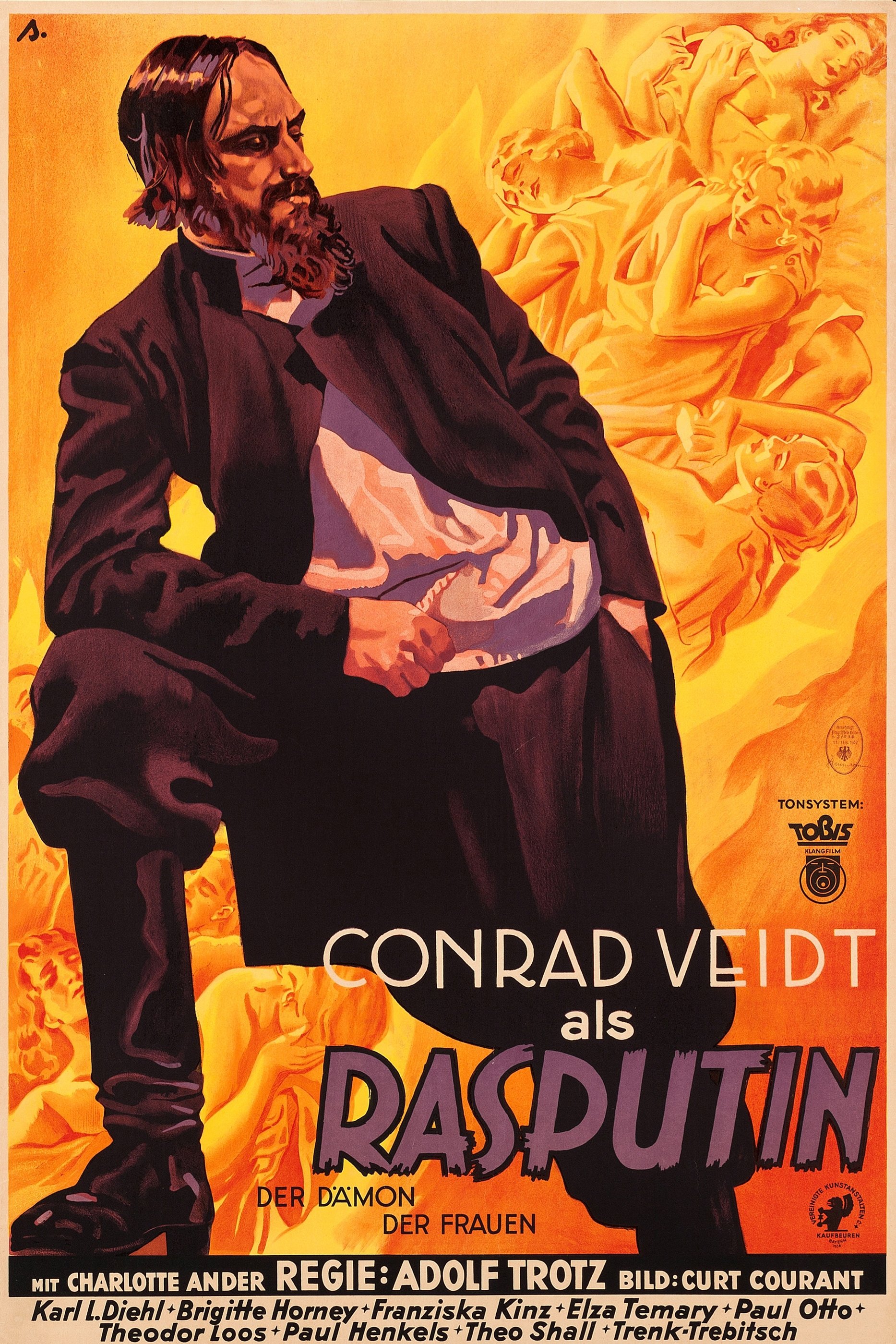 Постер Rasputin, Dämon der Frauen
